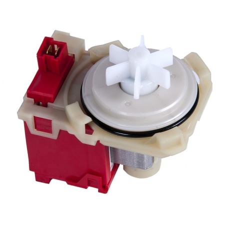 Помпа на 4 защелках, выводы вперед, вместе, высокая крыльчатка, Copreci (Bosch)