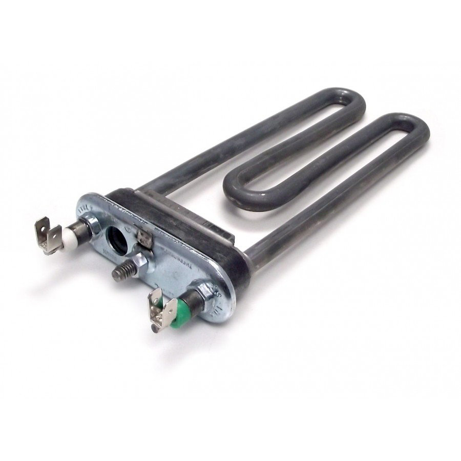 Тэн 1700W, прямой с отверстием под датчик, L=170 мм, l=14 мм, резинка ровная , для Indesit, Ariston, код 094715 (3406054), Thermowatt